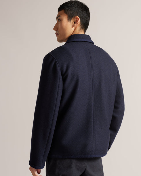 EARITH-Jackets-Knitted Jacket w/ Bound Edges- Ted Baker Romania